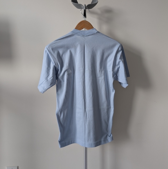 NWOT Blue and White Adidas T-Shirt - Picture 2 of 5